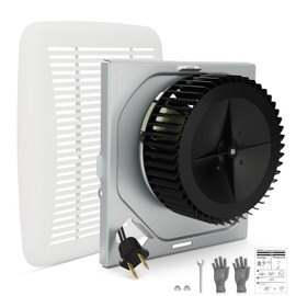 Upgraded 696N-R02 B Unit Bathroom Exhaust Fan and Cover Kit – 70 CFM 3.0 Sone Quiet Bathroom Ceiling Fan Fit 663-G/J/H, 670-G/J/H, 671-G/J/H, 688-G/J/H/K, 689-G/J/K, S97012026 Bathroom Vent Fan