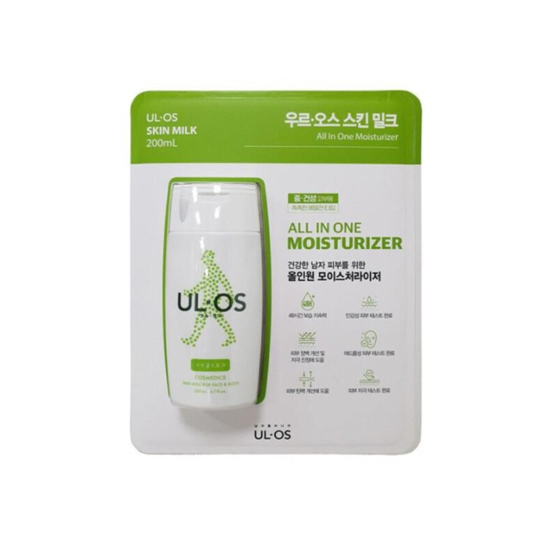 Uros 우르오스 올인원 남성화장품 스킨밀크 200ml 중건성 로션 올리브영 코스트코