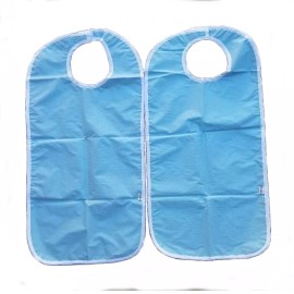 trifect 2 Pack - Adult Bib - Large, Reusable Machine Washable, Clothing, Waterproof