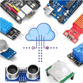 OSOYOO WiFi Internet of Things Learning Kit for Arduino Include WiFi Shiled Use Remote Controlled App For smart IOT Mechanical DIY Coding for Kids Teens Adults Programming Learning How to Code