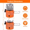 APG 2000W 2 In 1 Camping Stove Tent Heater Gas