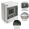 Royouzi Surface-Mounted Distribution Box, IP65 Fuse Box, Surface-Mounted, Sub-Distribution Surface-Mounted