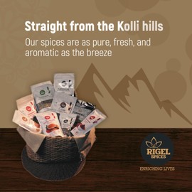 Rigel Spices | Cinnamon Sticks 3.5 oz | Pure and unadultered from the heart of kolli hills of India.