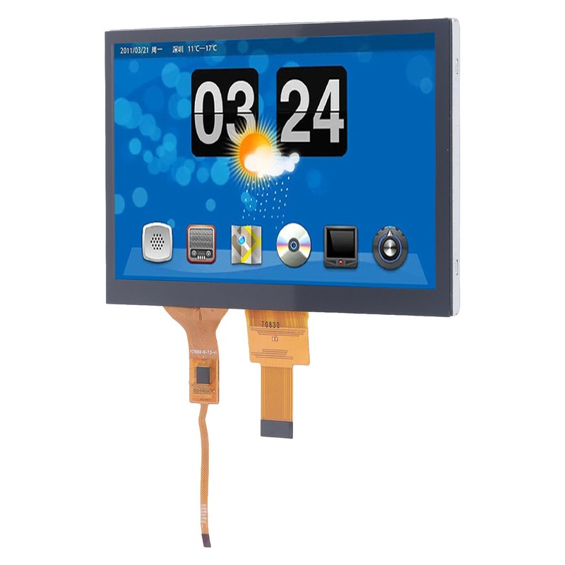 7 Inch LCD Screen Capacitive Touch Screen IPS Industrial Display