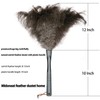 Midoneat Ostrich Feather Duster, Big and Soft and Fluffy Microfiber