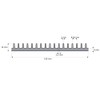 WITTKOWARE Electronic Ribbed Heatsink, 150 x 100 x 15 mm,