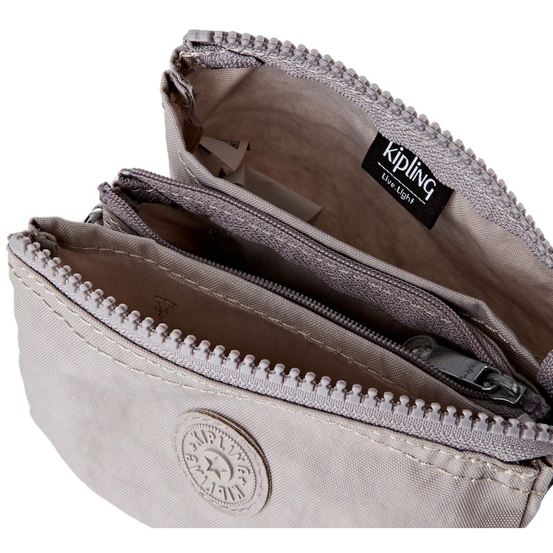 Kipling Women's Creativity S Pouches/Cases, Grey Grey, One Size