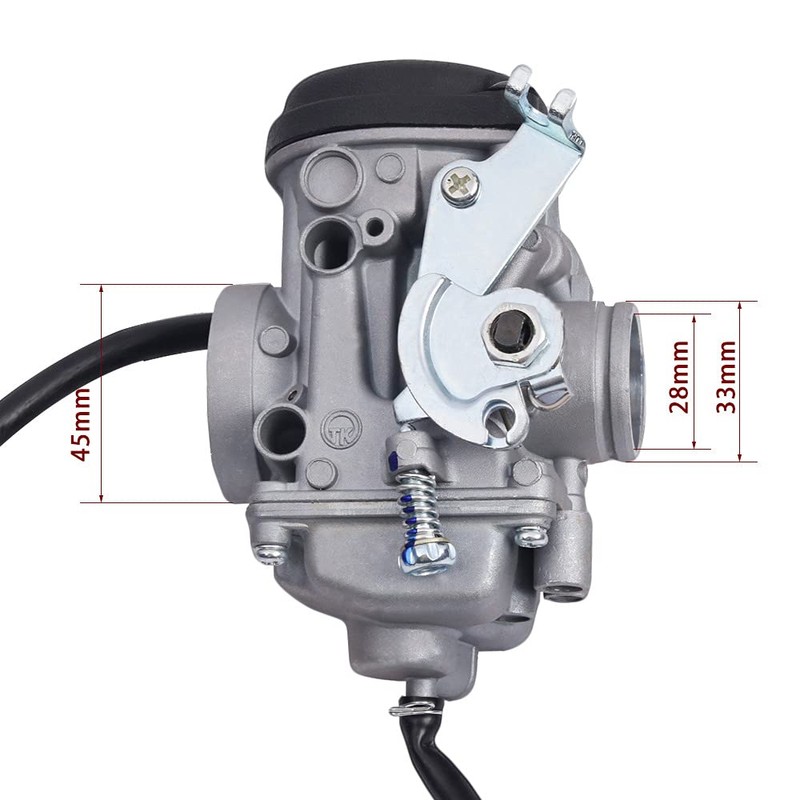YBR125 Motorcycle Carburetor 125CC Fuel System Spare Parts for YJM125
