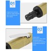 1/4 Inch Air Powered Die Grinder, 25000RPM, Pneumatic Straight Die
