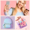 [PATIKIL] Alphabet Initial Letter Key Chain Resin Cute Keychain Tassel