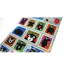 Kumamon Glitter Stickers (Stamps)