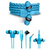 Wraps Talk (with Mic) Wristband Bracelet In-Ear Headphones (High Comfort