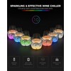Wine Chiller for Glass Stemless Wine Glass Chiller Keeps Your