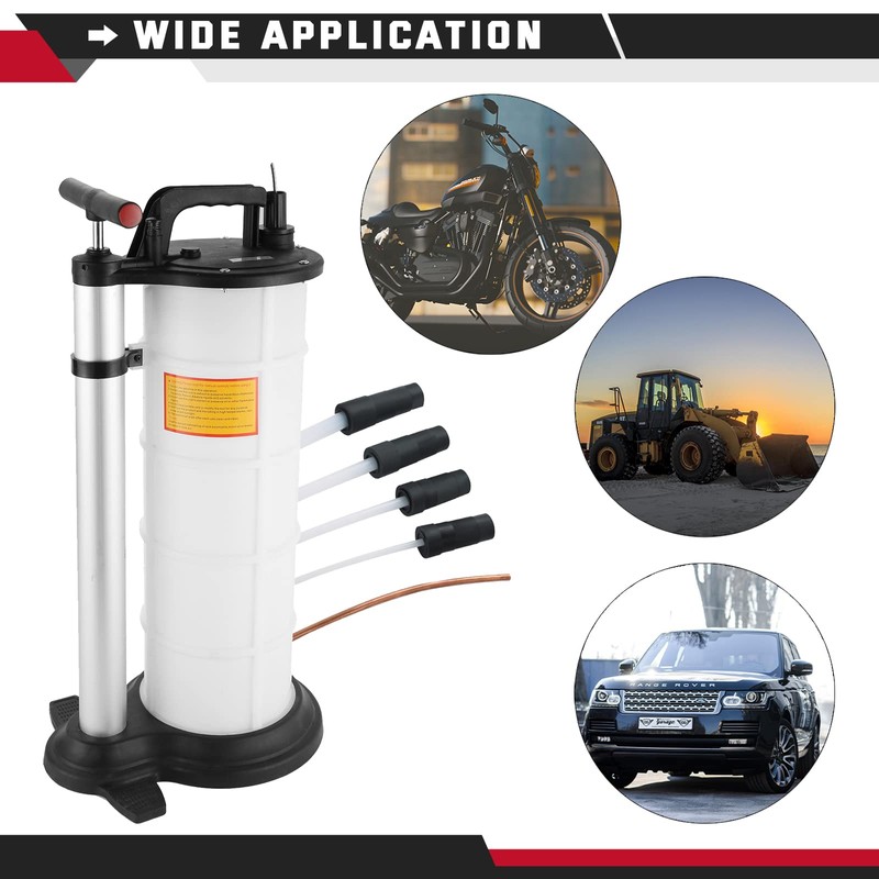ATPEAM Oil Changer Vacuum Fluid Extractor | Manual Engine Oil
