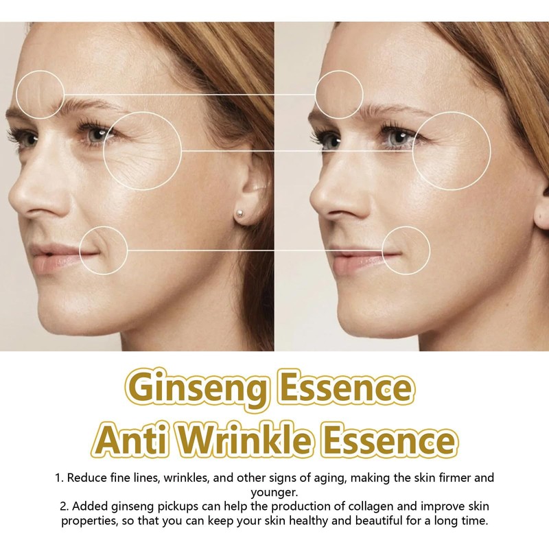 Ginseng Polypeptide Anti-Ageing Essence, Ginseng Extract Anti Wrinkle Serum, Ginseng