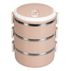 Portable 304 Stainless Steel Bento Lunch Box Thermal Cylinder Lunch
