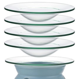 JUXYES Pack de 5 calentadores de aceite para quemador de cera de repuesto para lámpara de aromaterapia, lámparas eléctricas, calentadores de aceite y tarta