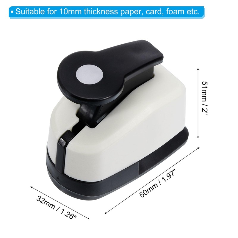 PATIKIL 9mm Circle Punch Circle Hole Paper Punch Hole Puncher