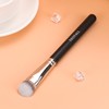 TEOYALL Angled Concealer Brush, Synthetic Contour Brush for Blending Setting