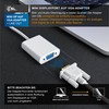 CSL - Full HD Mini DisplayPort to VGA Adapter with