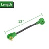 RVGUARD Welder Adapter Cord 12 Inch, NEMA 14-50P to 6-50R,