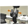 Outanaya Bike Flashlight Mount Holder Rubber Pad 360 Degree Rotating