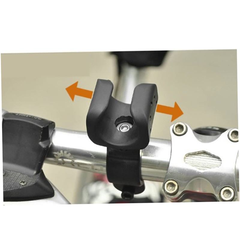 Outanaya Bike Flashlight Mount Holder Rubber Pad 360 Degree Rotating