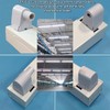EFAYCRR (2 Pairs) Tombstone Single Pin FA8 Socket Connector Base