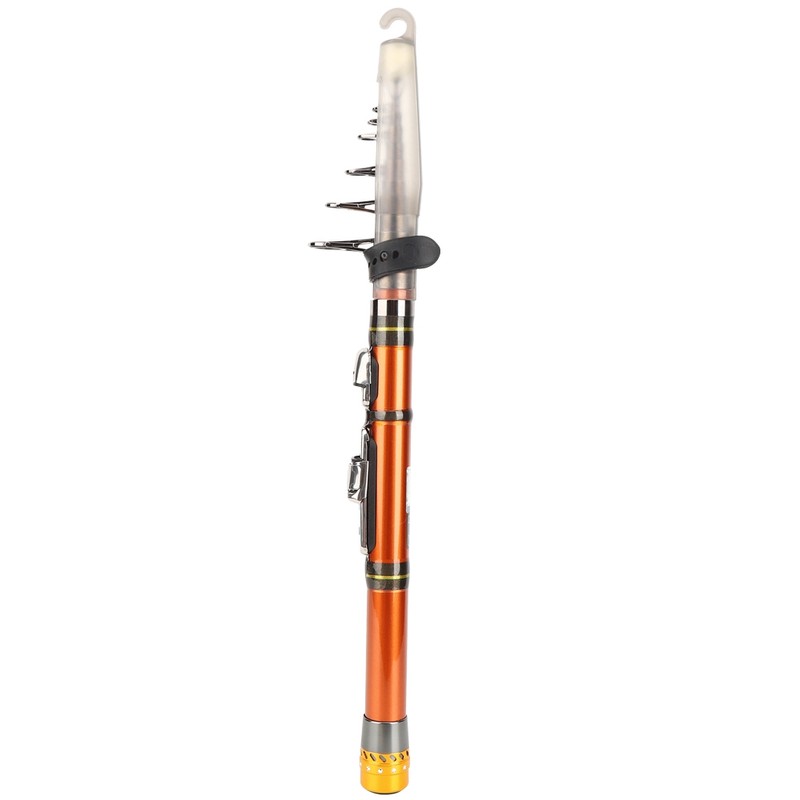 Carbon Fiber Hard Adjustable Mini Pocket Fishing Pole Mini Ultrashort