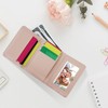 Andiker Trifold Wallets for Women with Cute Bow, Simple Trendy