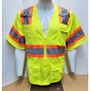 FX High Visibility YELLOW Class 3 Safety Vest Solid Reflective