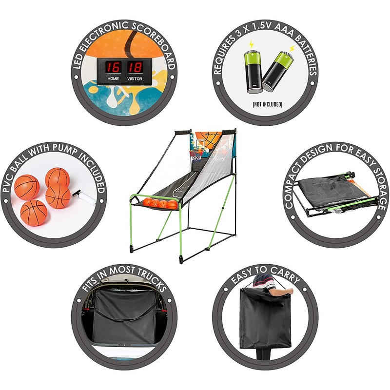 Ejet-Games unisex teen Brand New Basketball Arcade, Ejet Games, Ejet