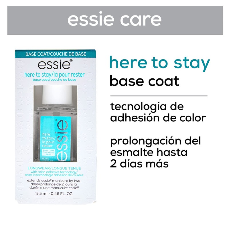 Essie Base Coat Here To Stay Here T