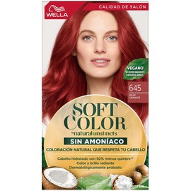 Soft Color Tinte Semi Permanente 645 Rojo Granada