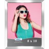 Icona Bay 8x10 Picture Frame, Silver Solid Wood Scandinavian Style