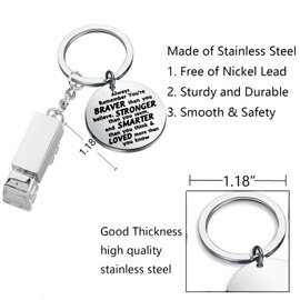 BNQL Truck Keychain Truck Driver Gifts Trucker Boyfriend Husband Gifts Trucker Gifts for Truck Lovers Half Truck Keychain, truck key fob