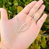 10pcs Adabele Real 1/20 14K Gold Filled Curved Noodle Tube