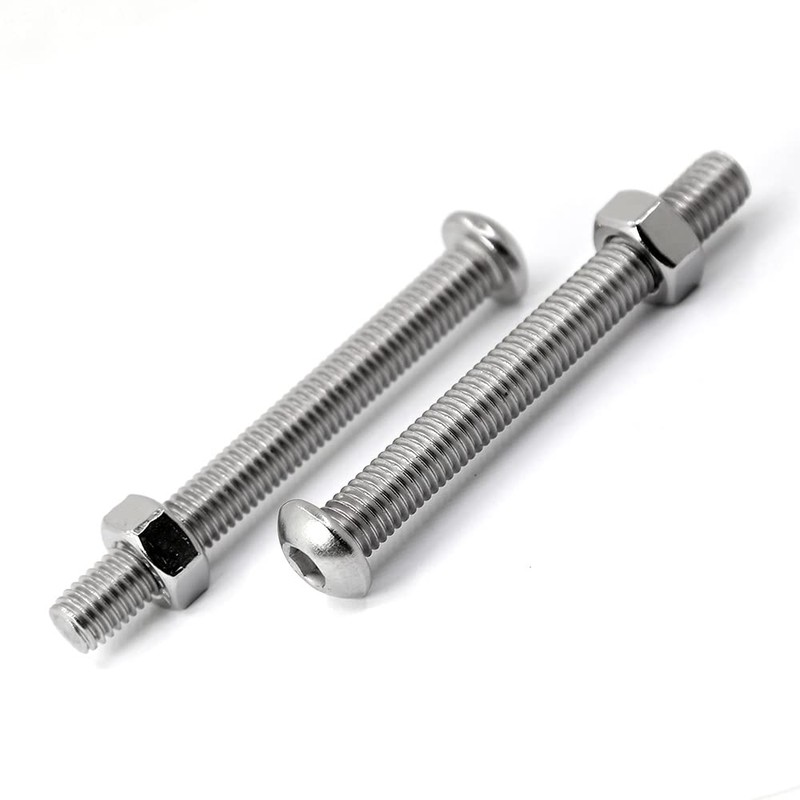 (15 Sets) M6-1.0 x 60 mm Allen Screws and Nuts