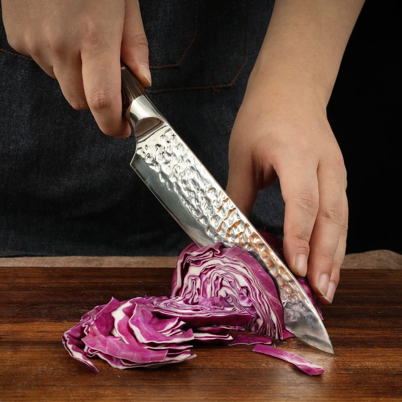 Chef Knife, Super Sharp 7.5 inch Professional Chef's Knife with