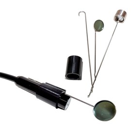 USB Endoscope IP67 Waterproof HD Camera with Adjustable White LED, 3.5m Cord with Hook, Magnet and Mirror