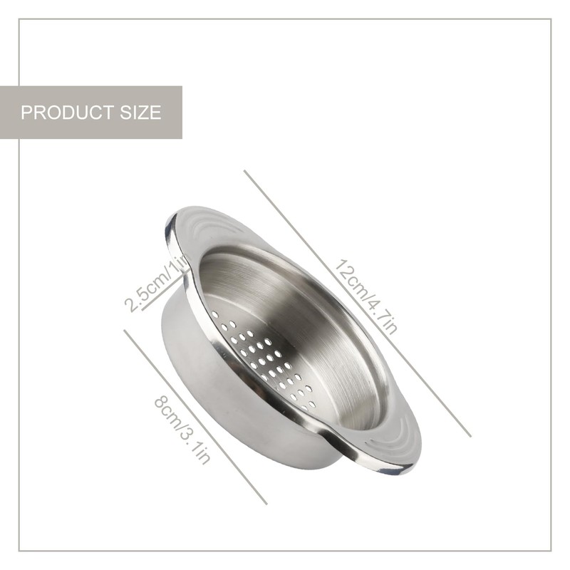 Vanyibro Stainless Steel Can Strainer,Versatile Multifunctional Kitchen Tool for Mess-Free