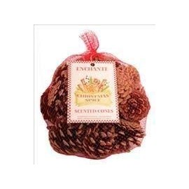 SCENTED CHRISTMAS PINE CONES - Christmas Spice - Blend of Cinnamon, Citrus & Festive Spices - 300g
