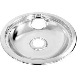 ClimaTek Stove 8" Chrome Drip Bowl Pan fits Magic Chef Maytag WPW10196405 AP6016814 W10196405