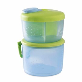 CHICCO, Dosificador de Leche en Polvo y Contenedor de Alimentos para Bebé