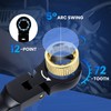 DikTalk 22-Piece Ratcheting Wrench Set with 180° Flex Head &