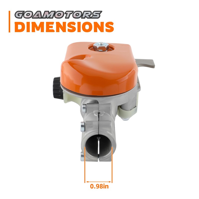 GoaMotors Gear Head Gearbox Pruner Pole Saw Tree Cutter 3/8"