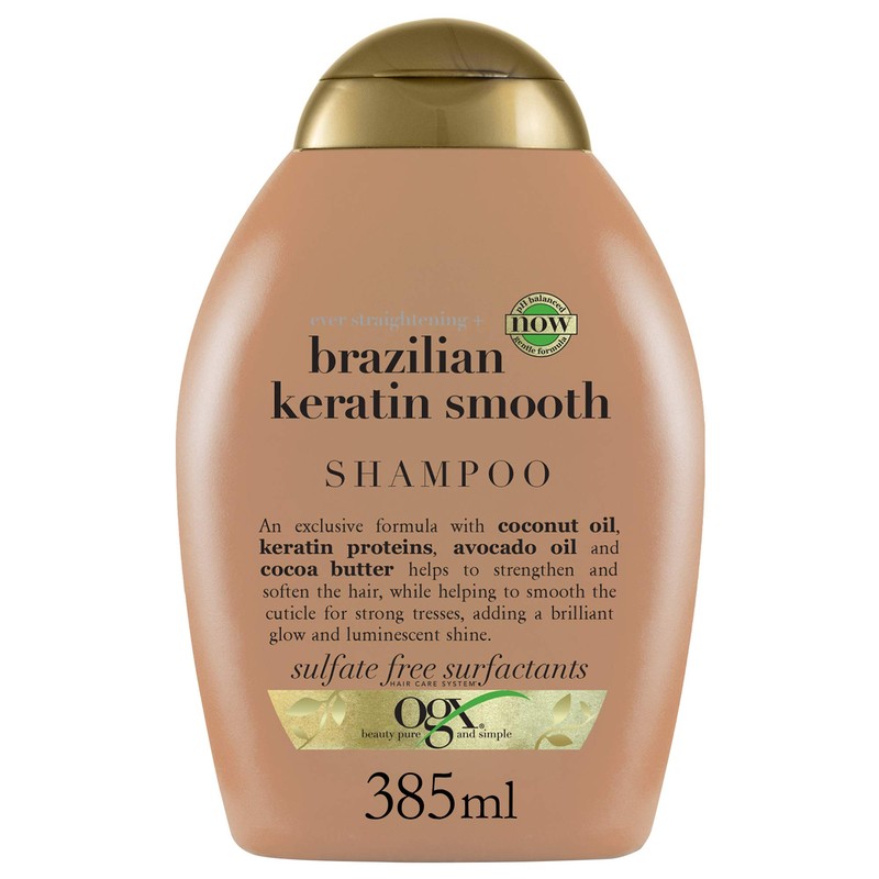 Champú y acondicionador de terapia de queratina brasileña Organix