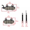 Celox Front Rear Brake Pads for Suzuki RM250 Champion 250