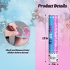POPUPARTY 2Pack pink Gender Reveal Confetti smoke Powder Cannon, Confetti