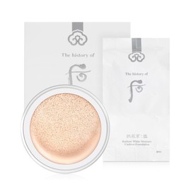 The Who Gongjinhyang Seol NEW Whitening Moisture Glow Cushion (Refill), No. 21 / 더후 공진향 설 NEW 미백 수분광 쿠션 (리필), 21호